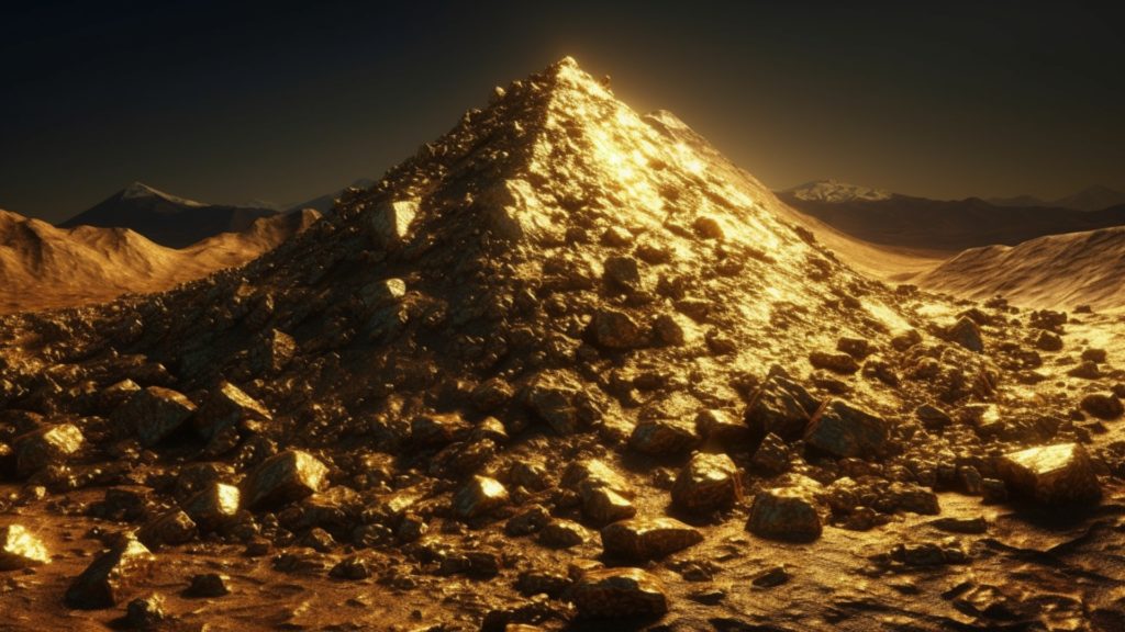 Personal Development Can Make You Wealthy - mountain of gold